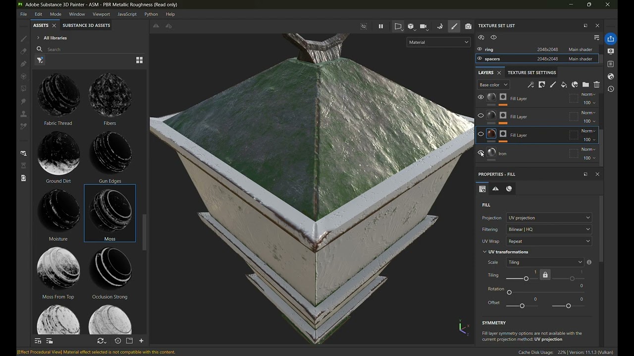 More substance painter practice