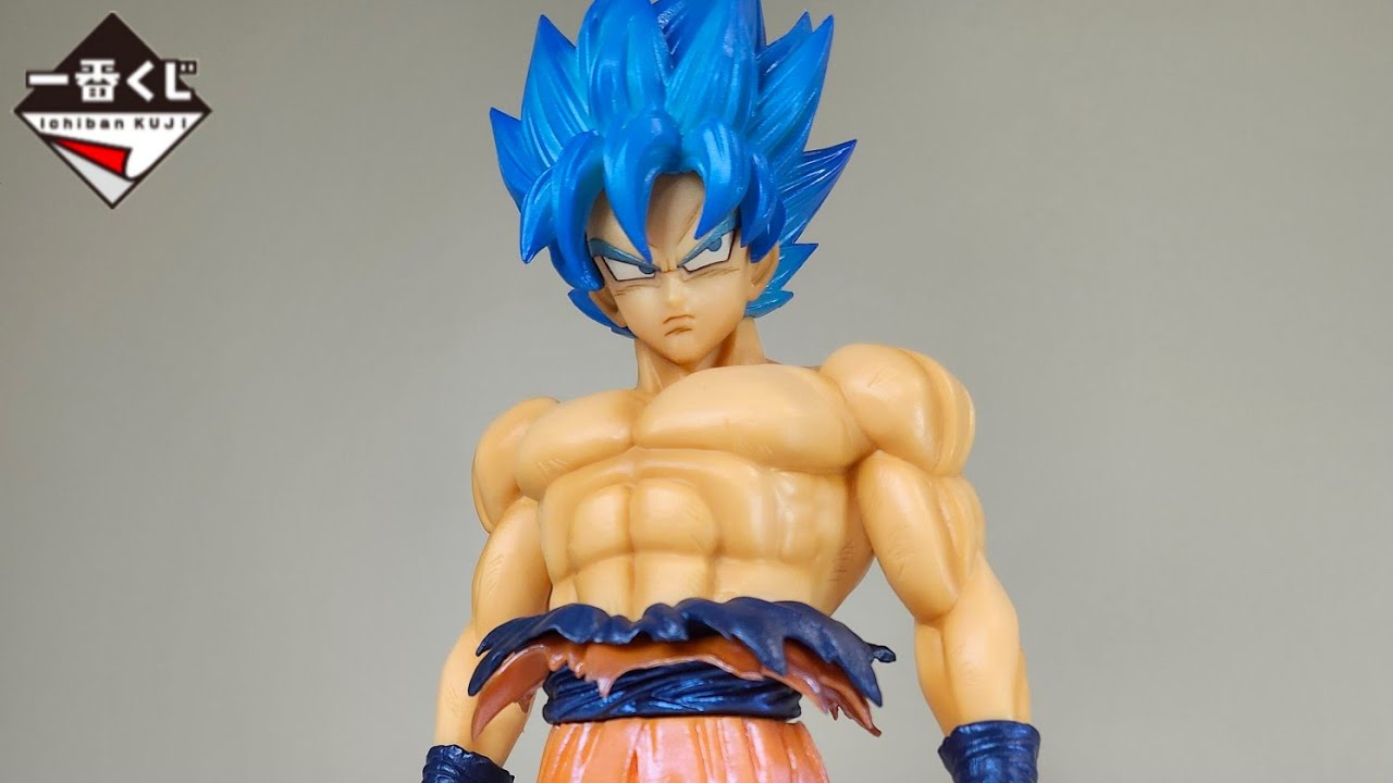 Ichiban Kuji Dragon Ball Super Dragon Ball Heroes 5th Mission (B Prize) Son Goku SSGSS Unboxing