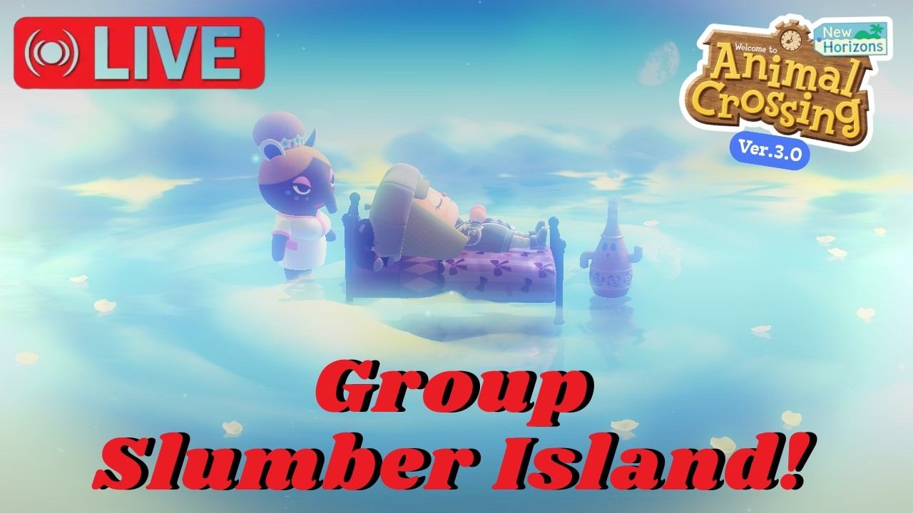Let's Build a Slumber Island Together 🌙 ACNH 3.0 LIVE ~ 4