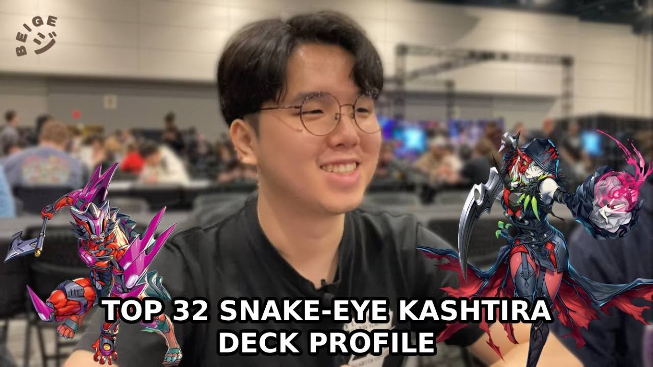Yu-Gi-Oh! YCS Raleigh Top 32: Snake-Eye Kashtira Deck Profile [ft Edward Kim] NEW BANLIST 2024