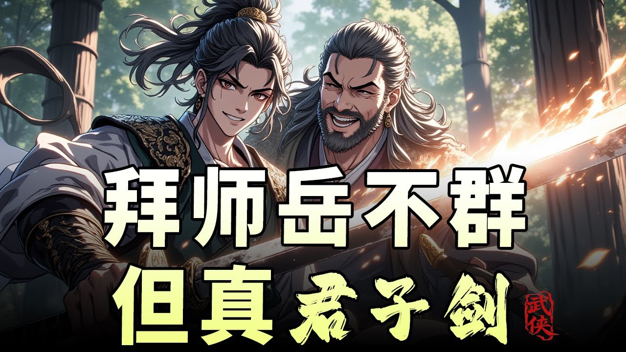拜师岳不群，但真君子剑|乱世饥年，百姓流离，魔教横行，官府不作为——华山派掌门岳不群收养孤儿、捉贼换银，豪门子弟强抢民女你们官府不管？ 魔教荼毒百姓你们武当少林不管？ 我管！华山派管！