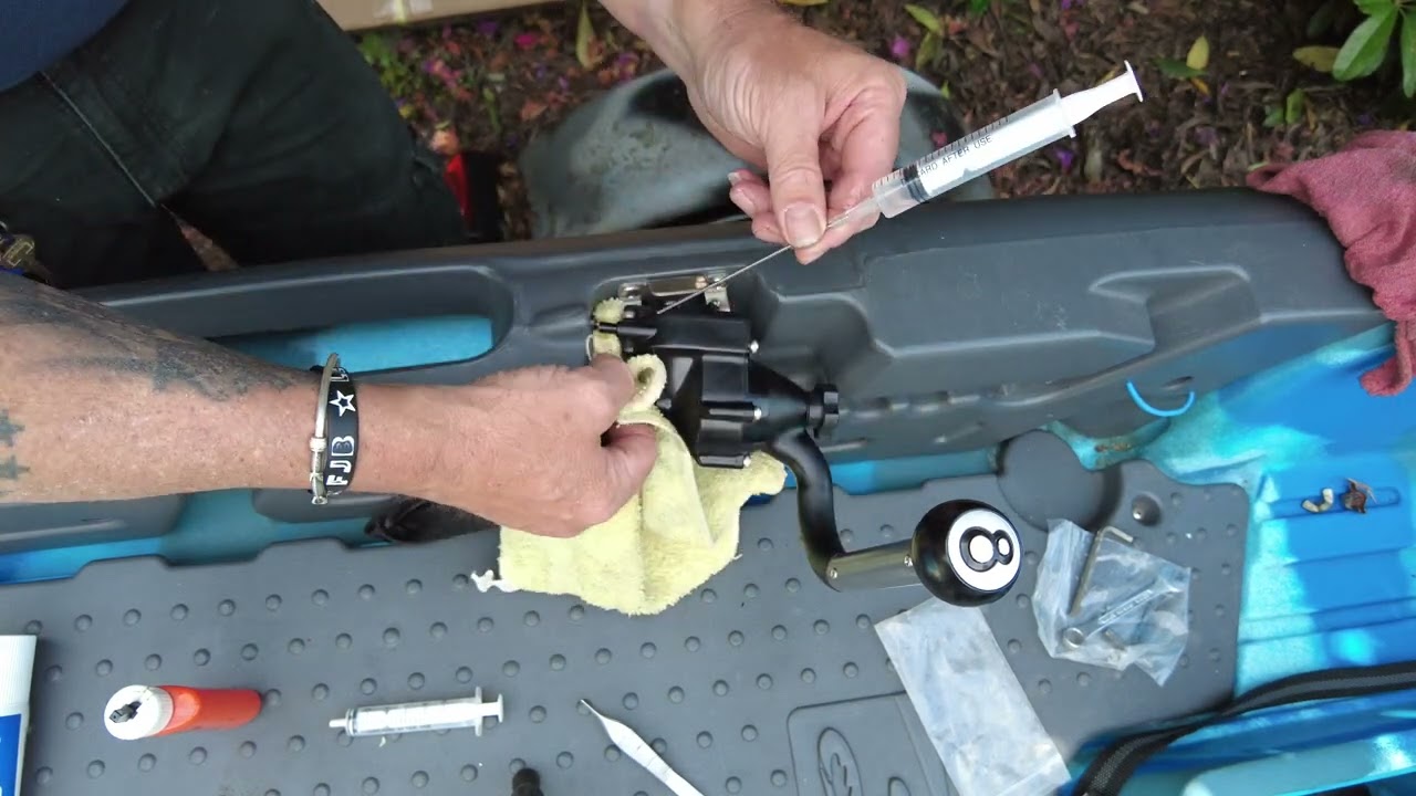 Kayak Stiff Pedal drive / Rudder, Lets fix that.
