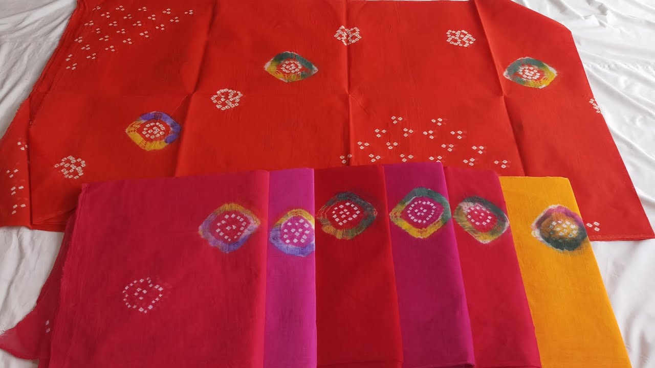 राजपूती हैंड बंधेज कॉटन ओढ़नी🤗 Rajputi Cotton Odhani #New_Collection  #Roopbannarajputiposhak 