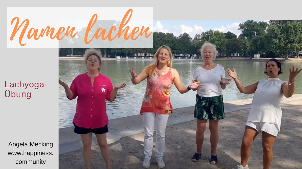 Lachyoga-Übung 