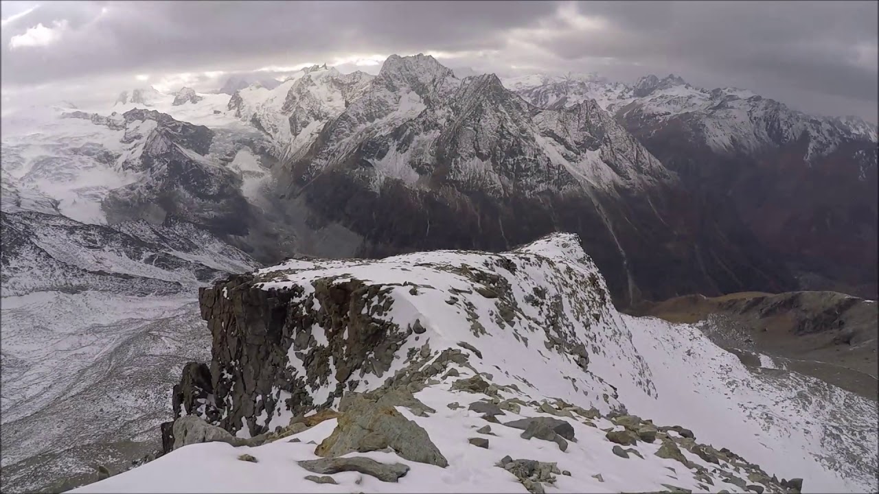 Ferpècle-Les Rosses - Pointes de Mourti(3529m),Vald'Hérens, Valais, Suisse, 4-11-2017