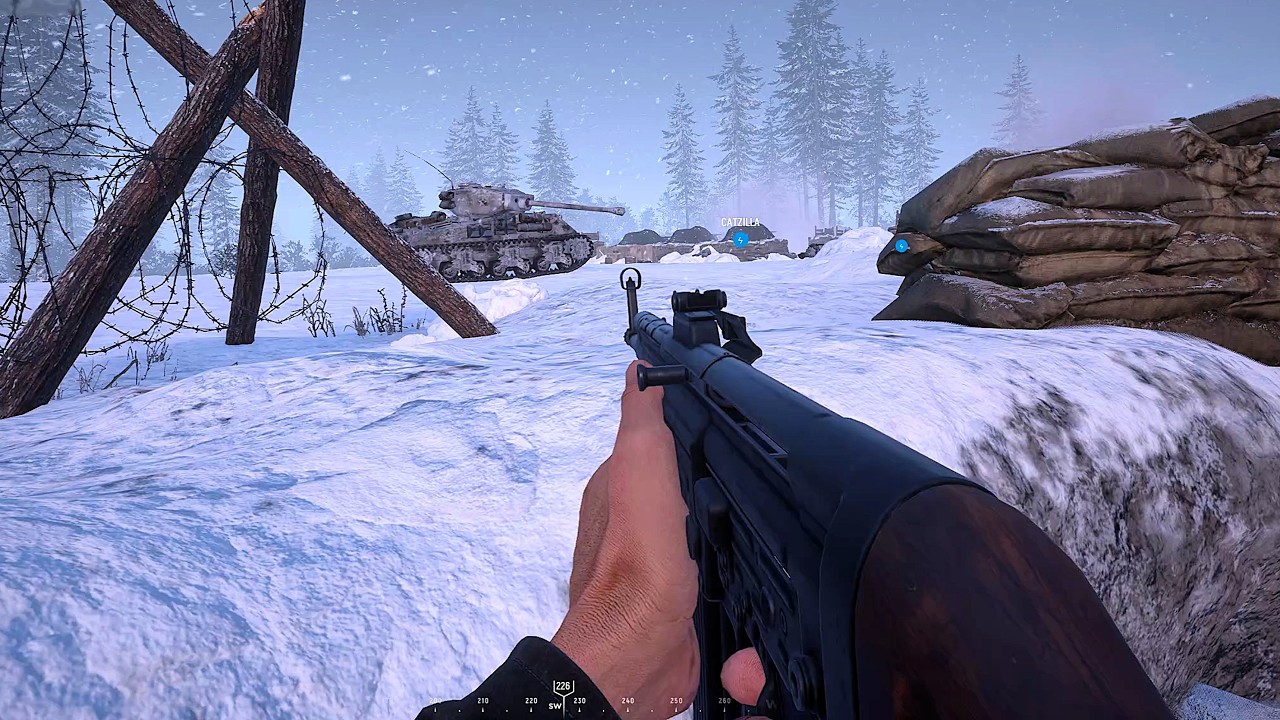 Intense Battle at Elsenborn Ridge - Germany vs USA | Hell Let Loose