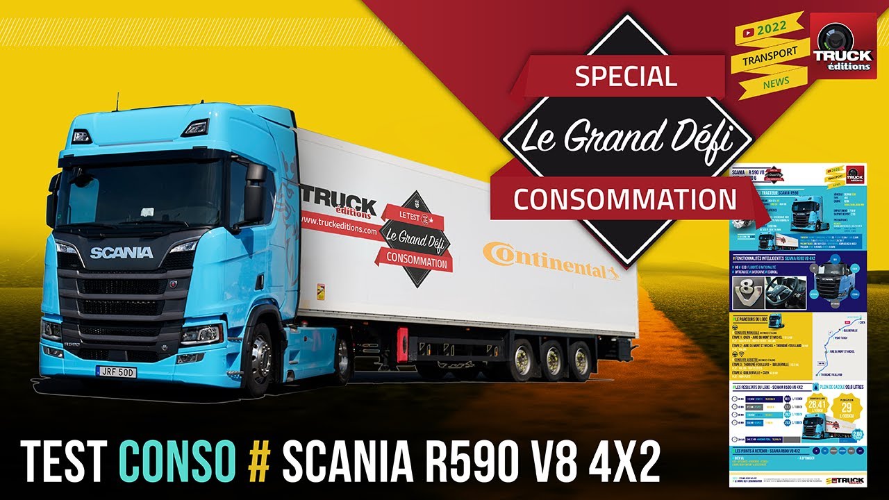 Le Grand Défi Consommation : SCANIA R590 V8 4X2