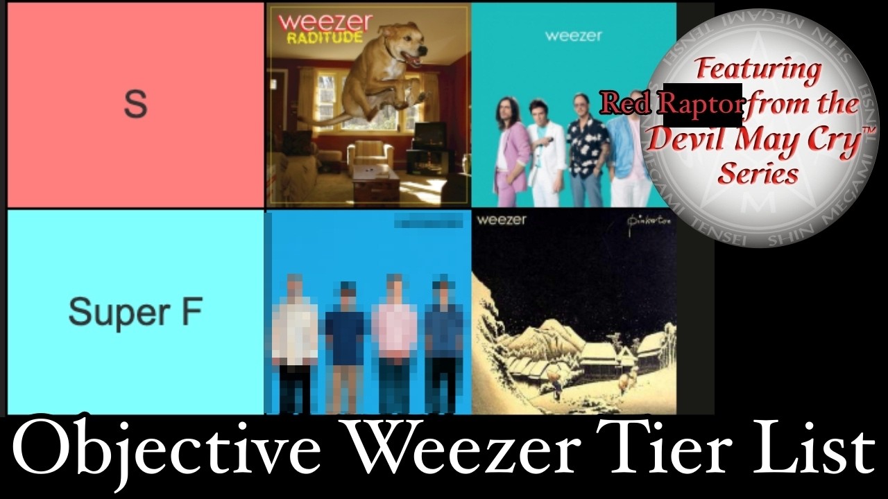 The OBJECTIVE Weezer Album Tier List feat. Red Raptor