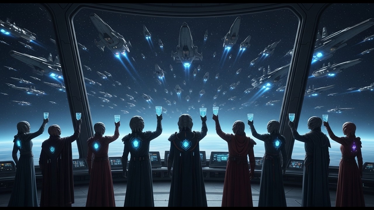 The Galactic Council Toasted Humanity’s Extinction… Then the Human Armada Appeared |HFY Sci-Fi Story