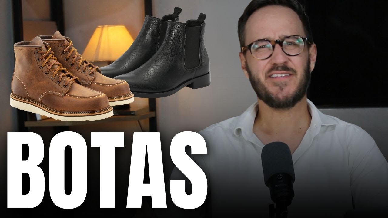 Guia completo das BOTAS MASCULINAS (12 modelos)