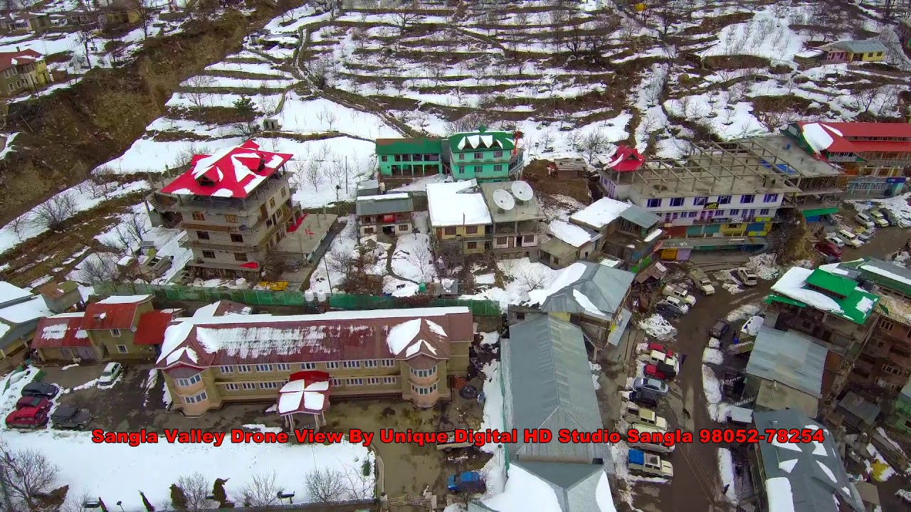 Sangla valley || Drone view