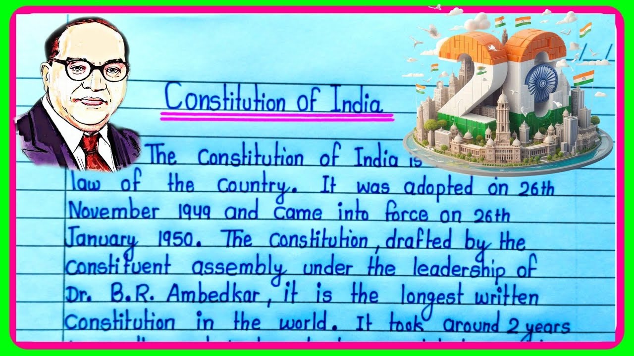indian constitution essay|Speech on constitution day  in english|Essay on constitution of india