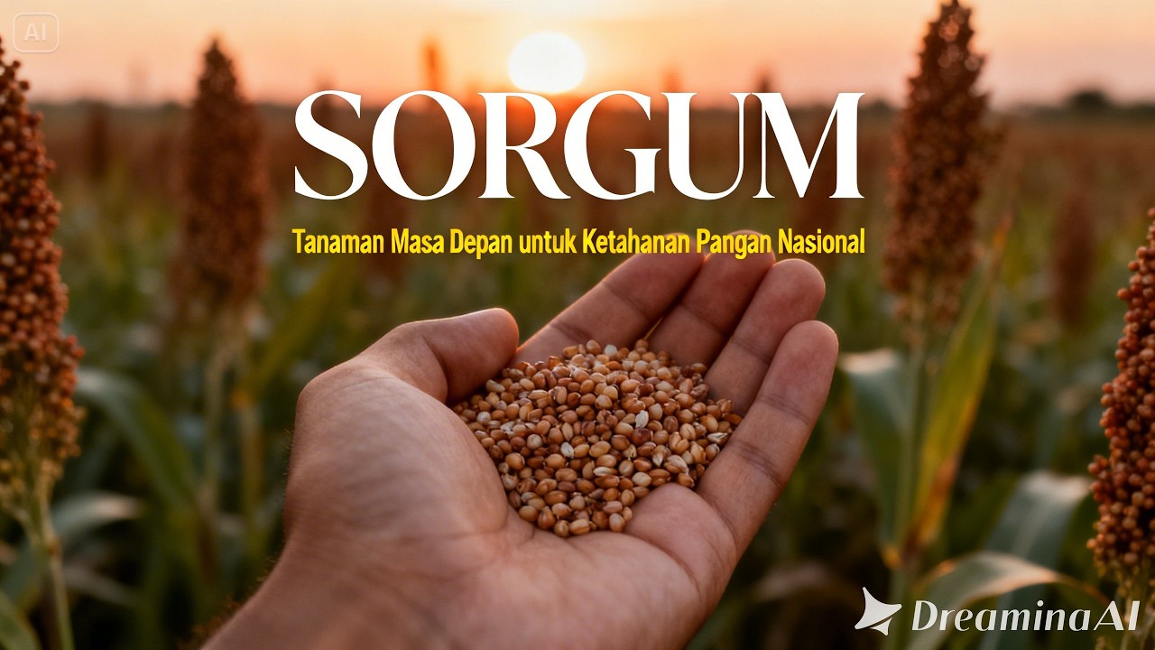 Sorgum: Tanaman Masa Depan untuk Ketahanan Pangan Nasional