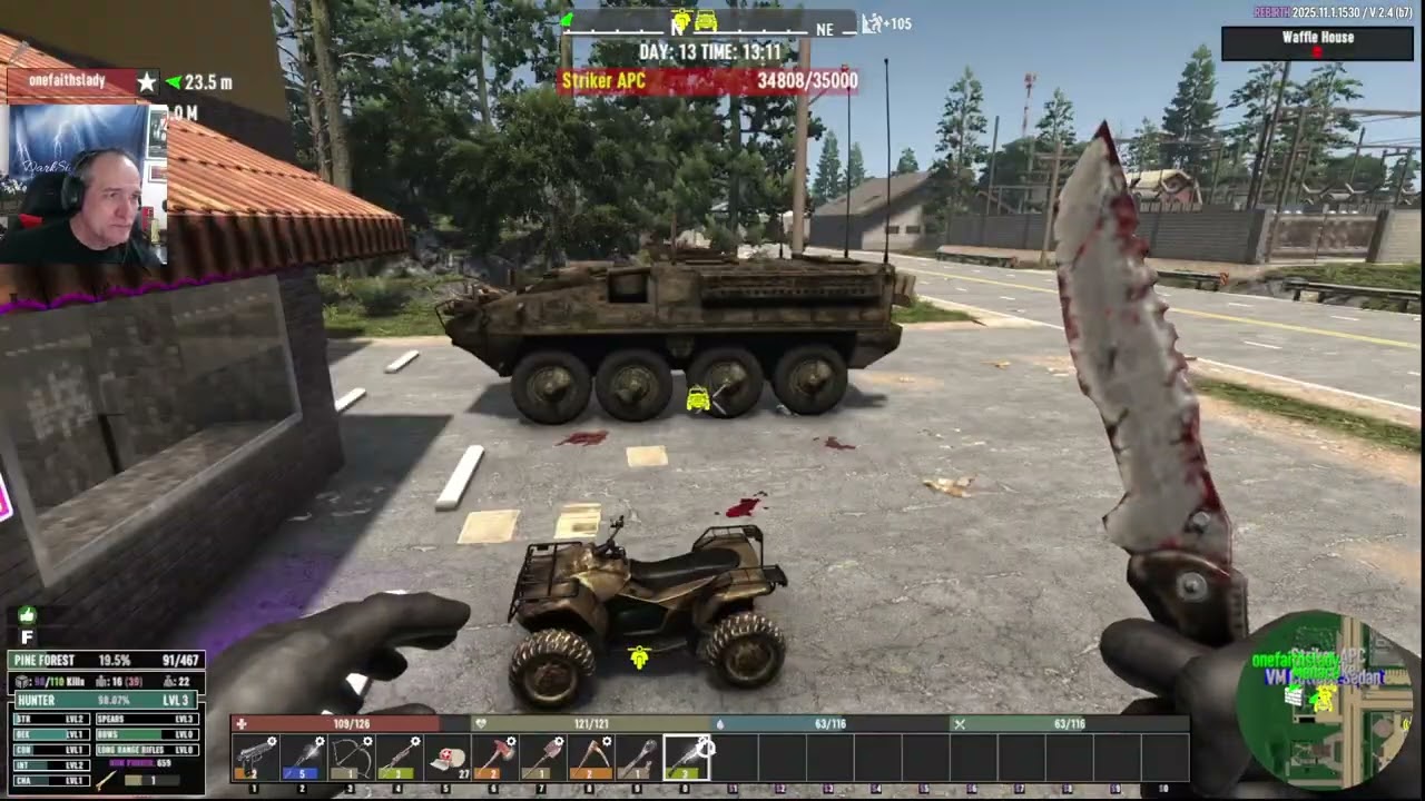 7 days to die Rebirth the Purge!!! Can we survive?