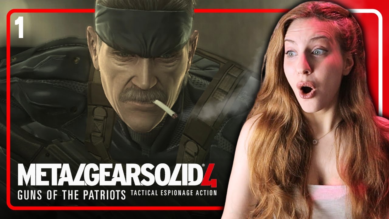 My FIRST time playing Metal Gear Solid 4: Guns of the Patriots [1]