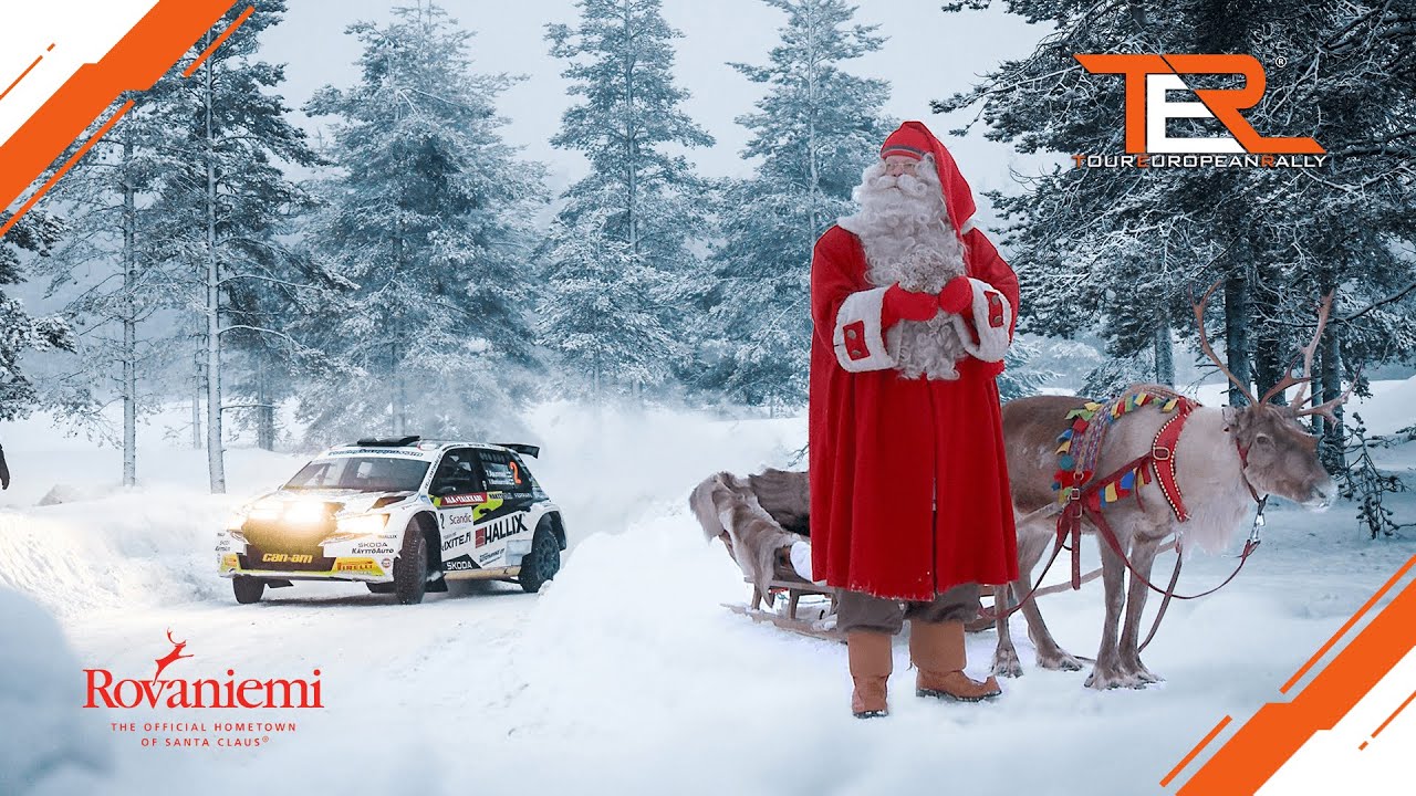 What are Santa Claus and the TER Series up to in Arctic Lapland Rally?
