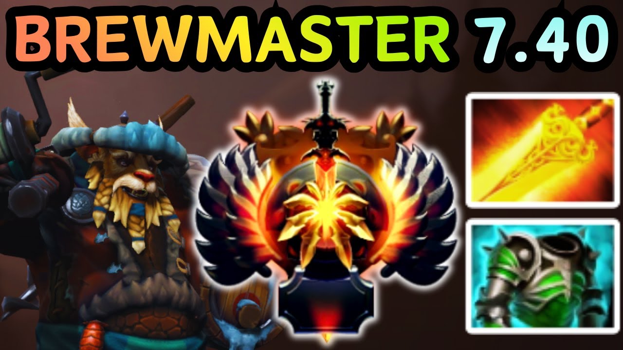 🔥 NEW PATCH 7.40 - BREWMASTER OFFLANE SPLIT PANDA CHAOS EVERY FIGHT | DOTA 2 GAMEPLAY 🔥