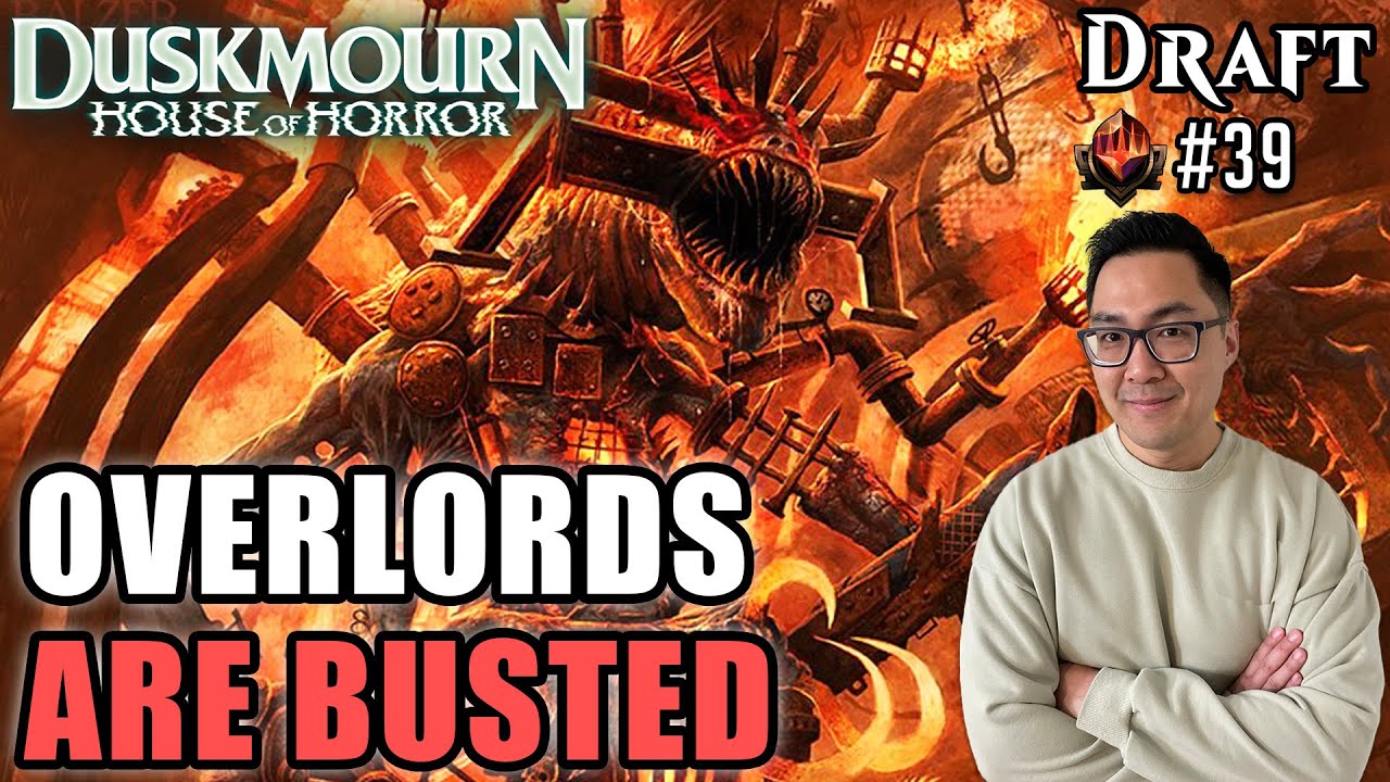 Second Pick Overlord Should Be Illegal | Duskmourn Draft | Mythic 39 | MTG Arena