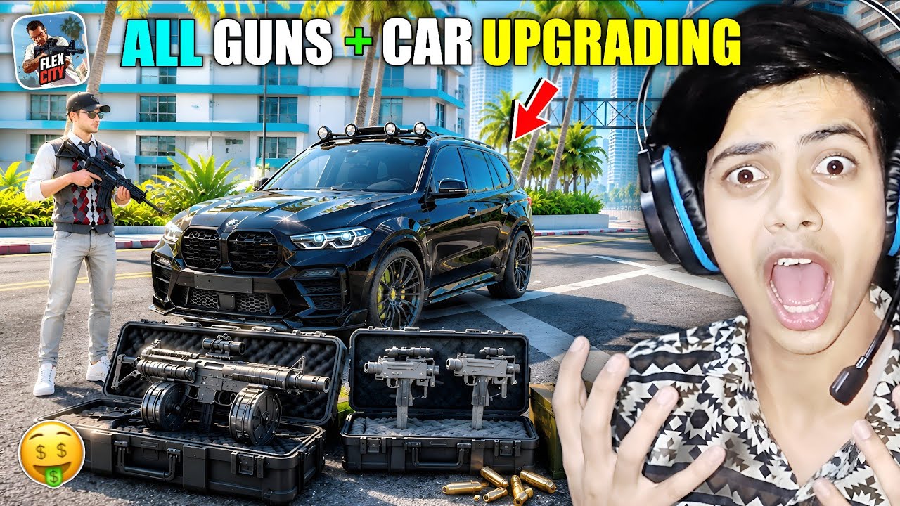 Flex City - Buying ALL Guns & Modifying My Dream Car!