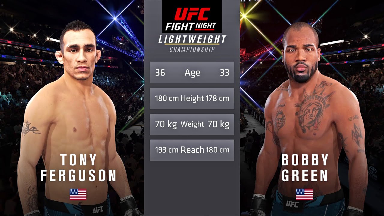 Tony Ferguson vs Bobby Green Full Fight - UFC Fight Of The Night