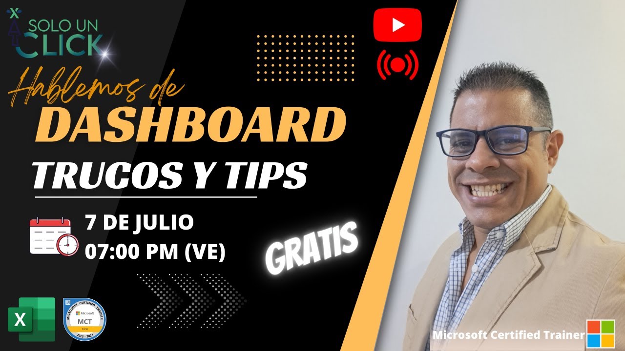 💥 LIVE: Los Mejores Trucos para Dashboard en Excel 💥