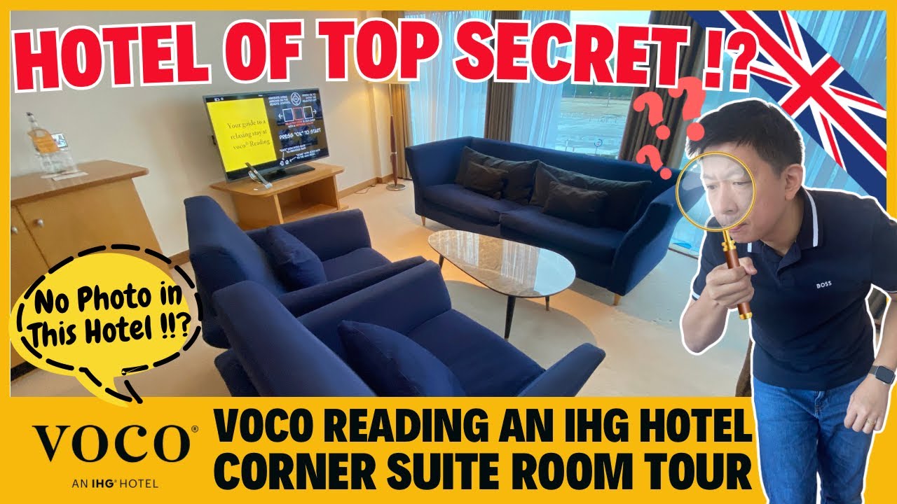 🇬🇧 Hotel voco Reading has TOP SECRET !? Suite Room Tour & Full Facilities Report Select Car Stadium