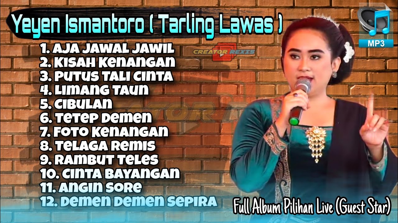 TENGDUNG TARLING LAWAS //  YEYEN ISMANTORO FULL ALBUM //  TARLING CIREBON INDRAMAYU