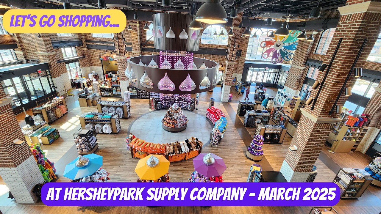 Hersheypark Shopping Spree:  Check Out the NEWEST Items for 2025 You Can't Miss!!