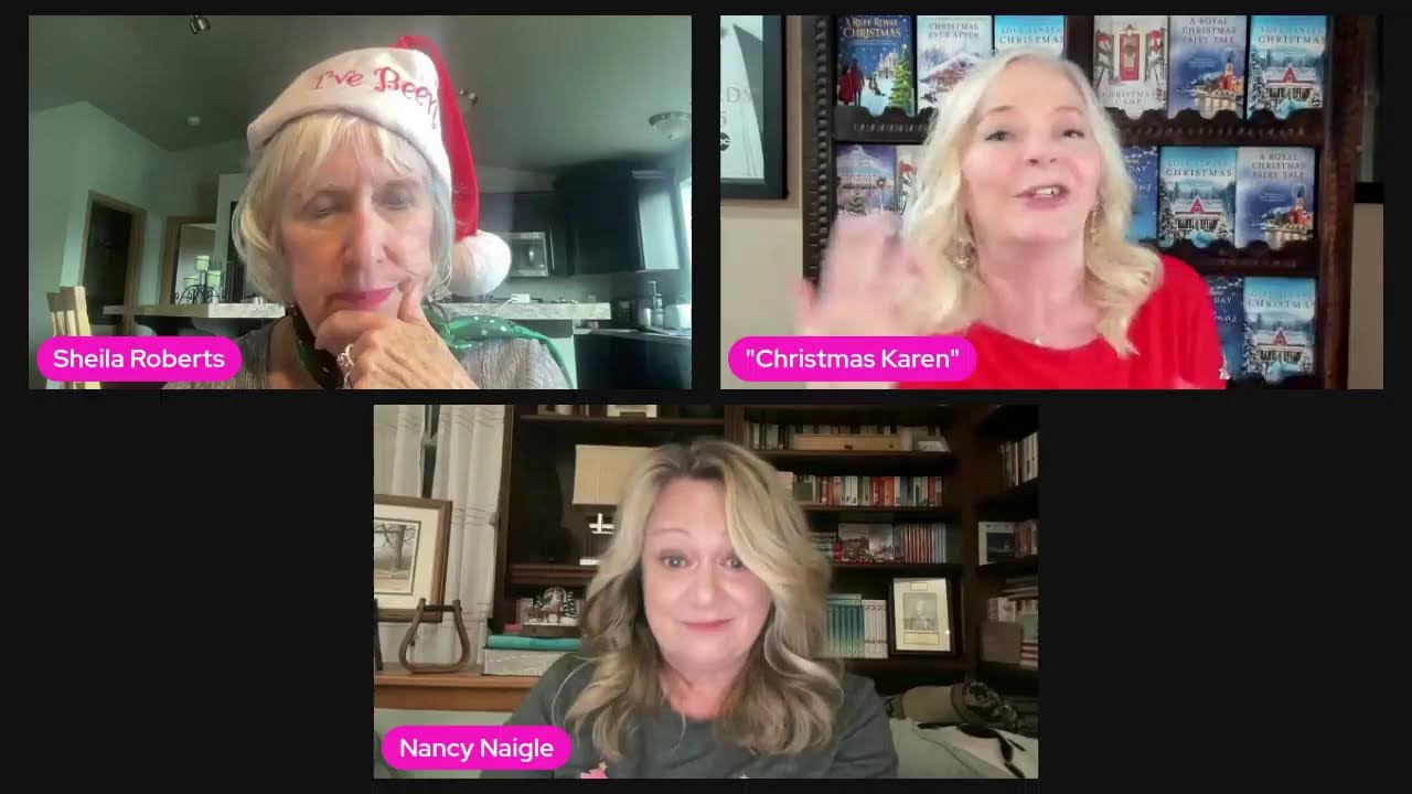 Christmas in July with Sheila Roberts, Karen Schaler, and Nancy Naigle