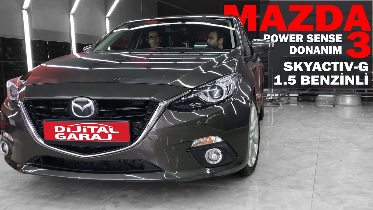 MAZDA 3 POWER SENSE KİMLERE HİTAP EDİYOR? 1.5 Skyactiv-G MOTOR PALANDÖKENDE BİZE NELER HİSSETTİRDİ?