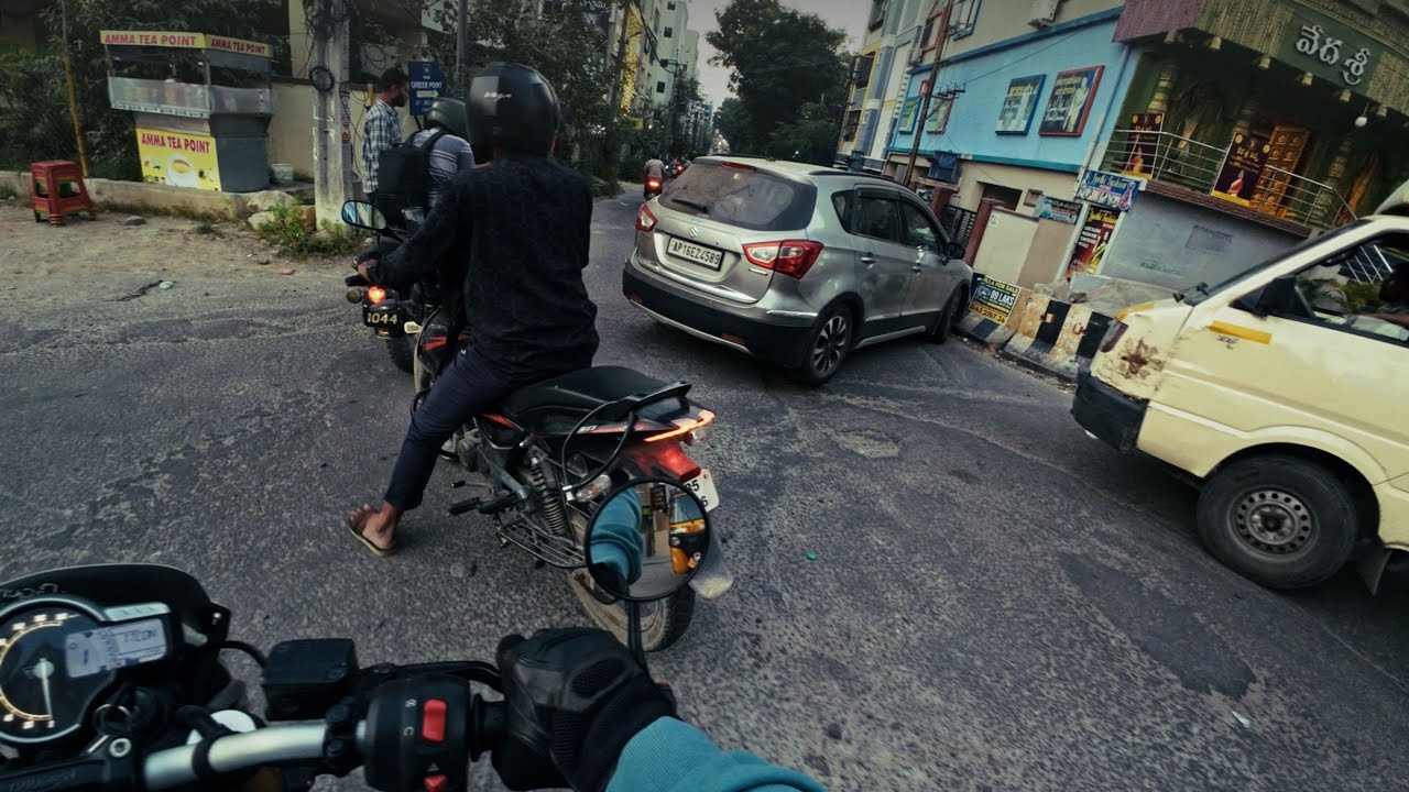 daily observations in Hyd | city milage of speed 400 #triumph #dji