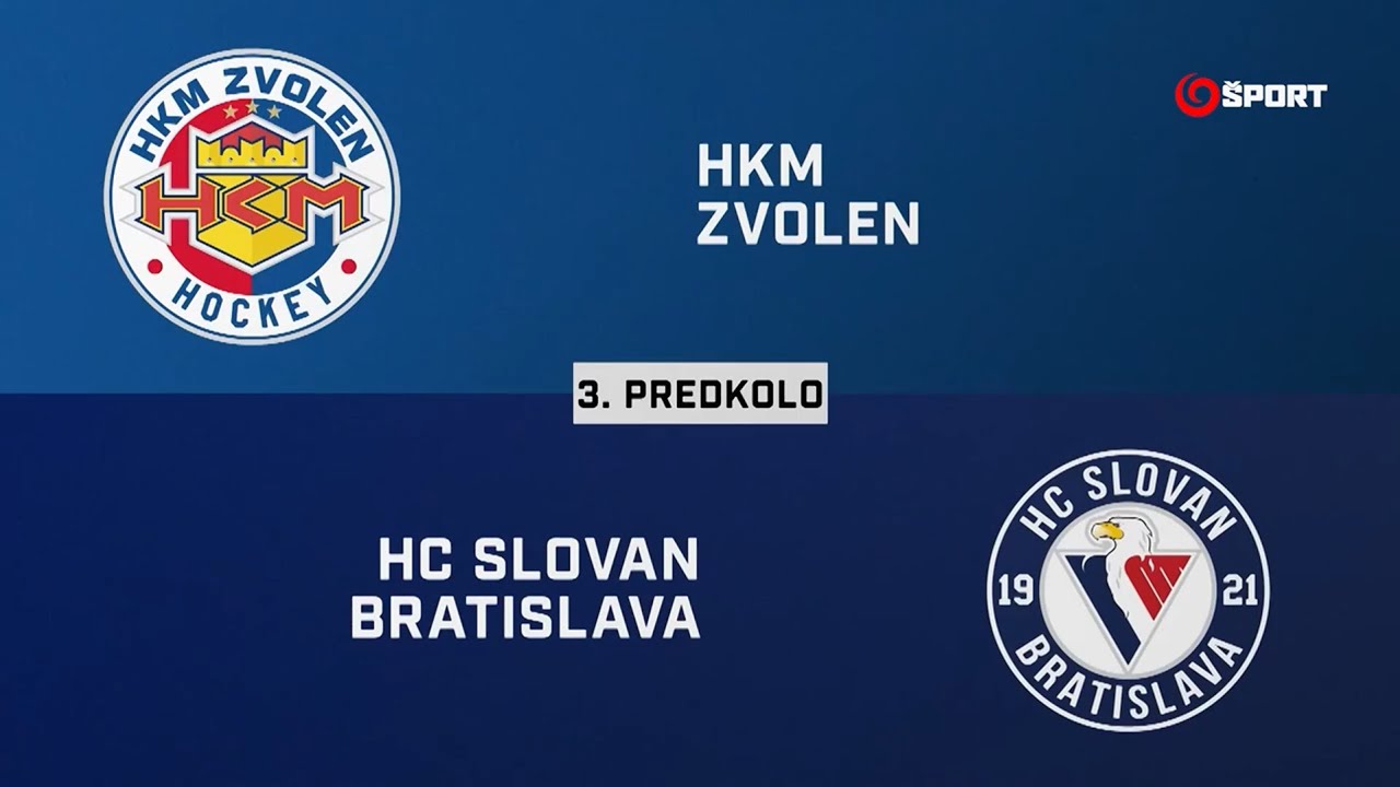 Kvalifikácia play-off: HKM Zvolen – HC Slovan Bratislava 5:2, stav série: 2:1