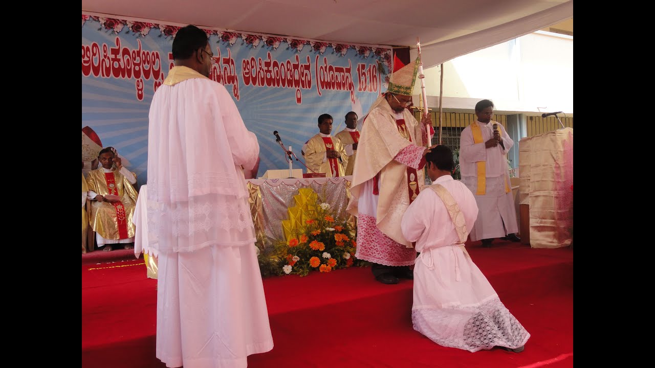 Ordination of Fr. Deepak Joseph K SMM at Tumarikoppa on 31.01.2012