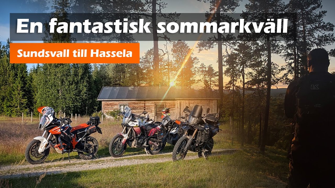 En fantastisk sommarkväll på motorcykel - KTM 1290 Super Adventure R