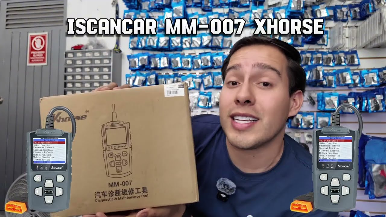 iScanCar MM-007 Xhorse | Tutorial de idioma, actualización y ajustes