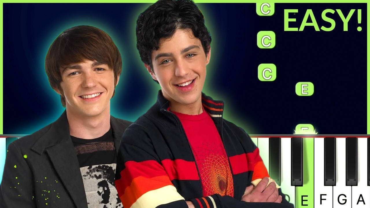 I Found A Way - Drake Bell (Drake and Josh) | EASY Piano Tutorial