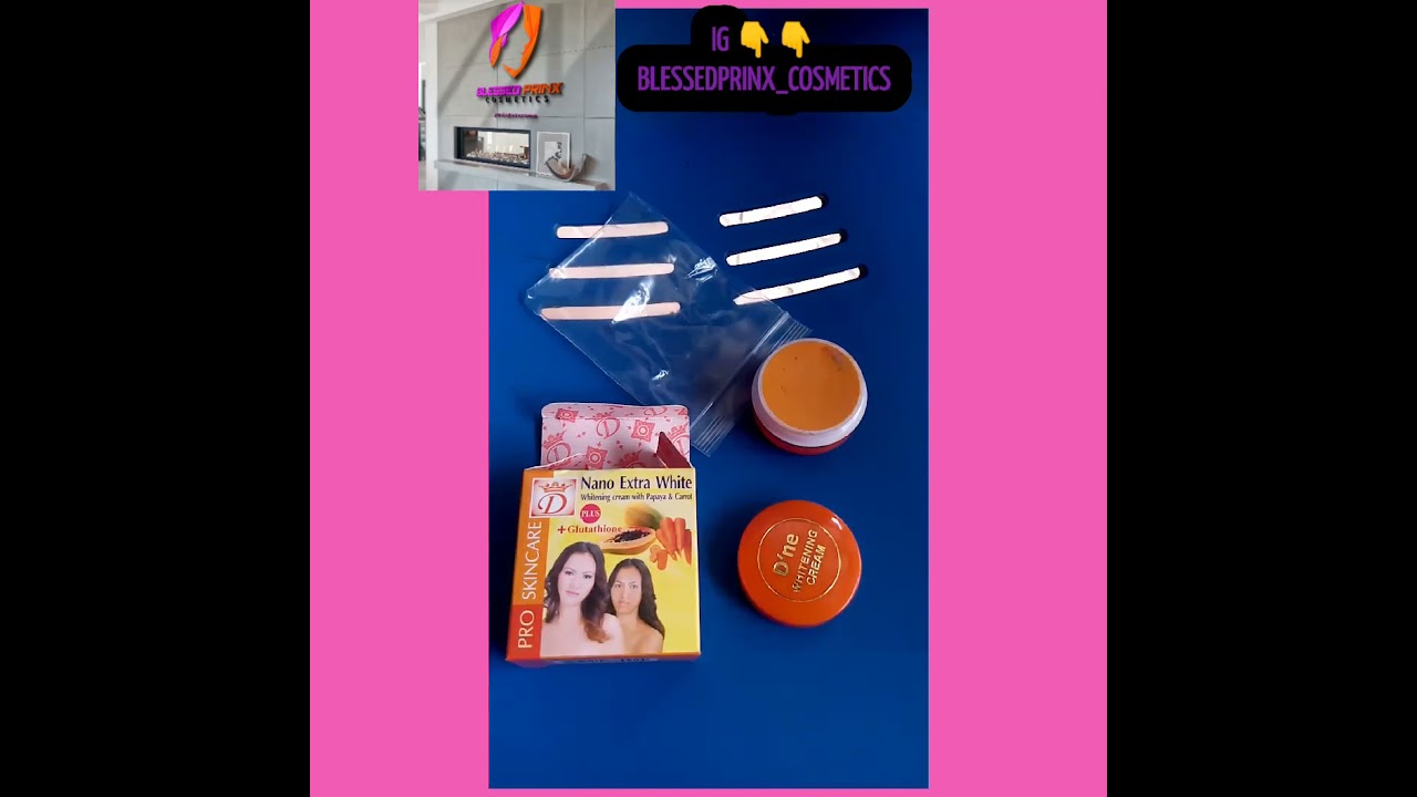 NANO EXTRA WHITE WHITENING FACE CREAM WITH PAPAYA & CARROT #whitening #skincare #nanowhite #cream