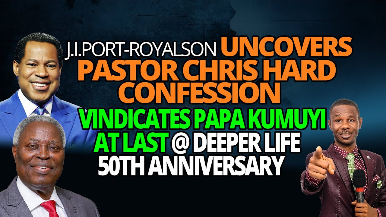 Pastor Chris vindicates Ps. W.F Kumuyi @ 50 years anniversary