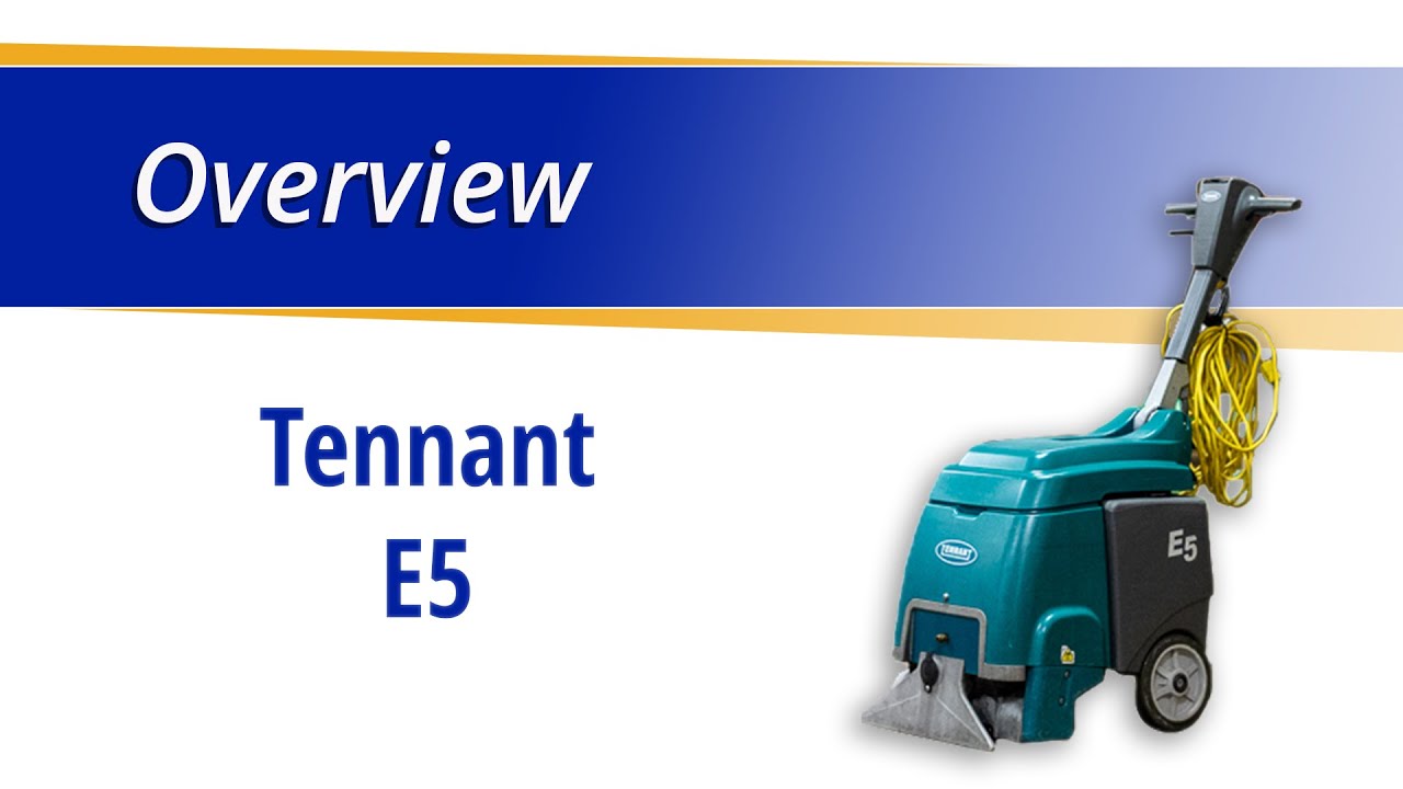 USA-CLEAN Overview on the Tennant E5