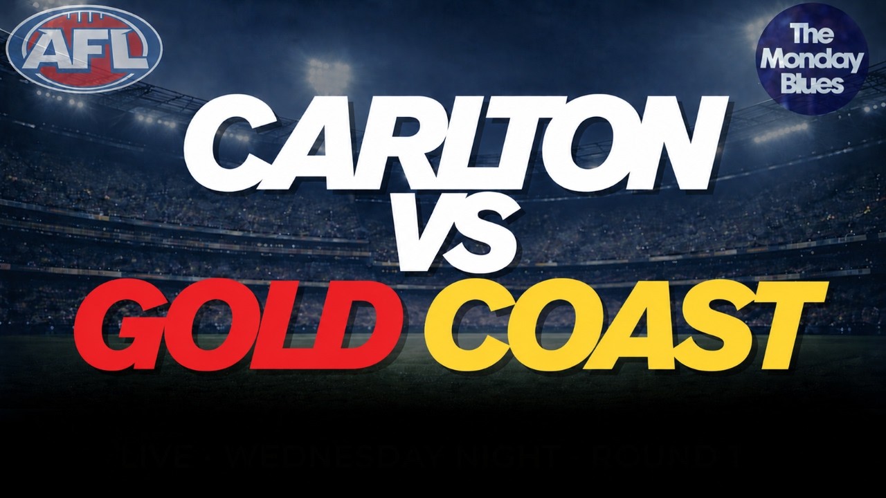 CARLTON vs GOLD COAST | Rd 20 Match Preview | AFL Season 2026