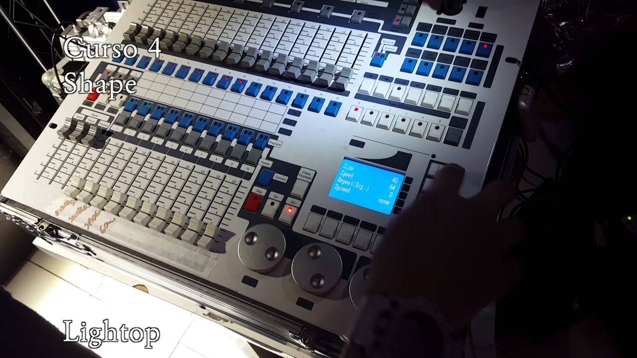 Mini Avolite curso 4 shape