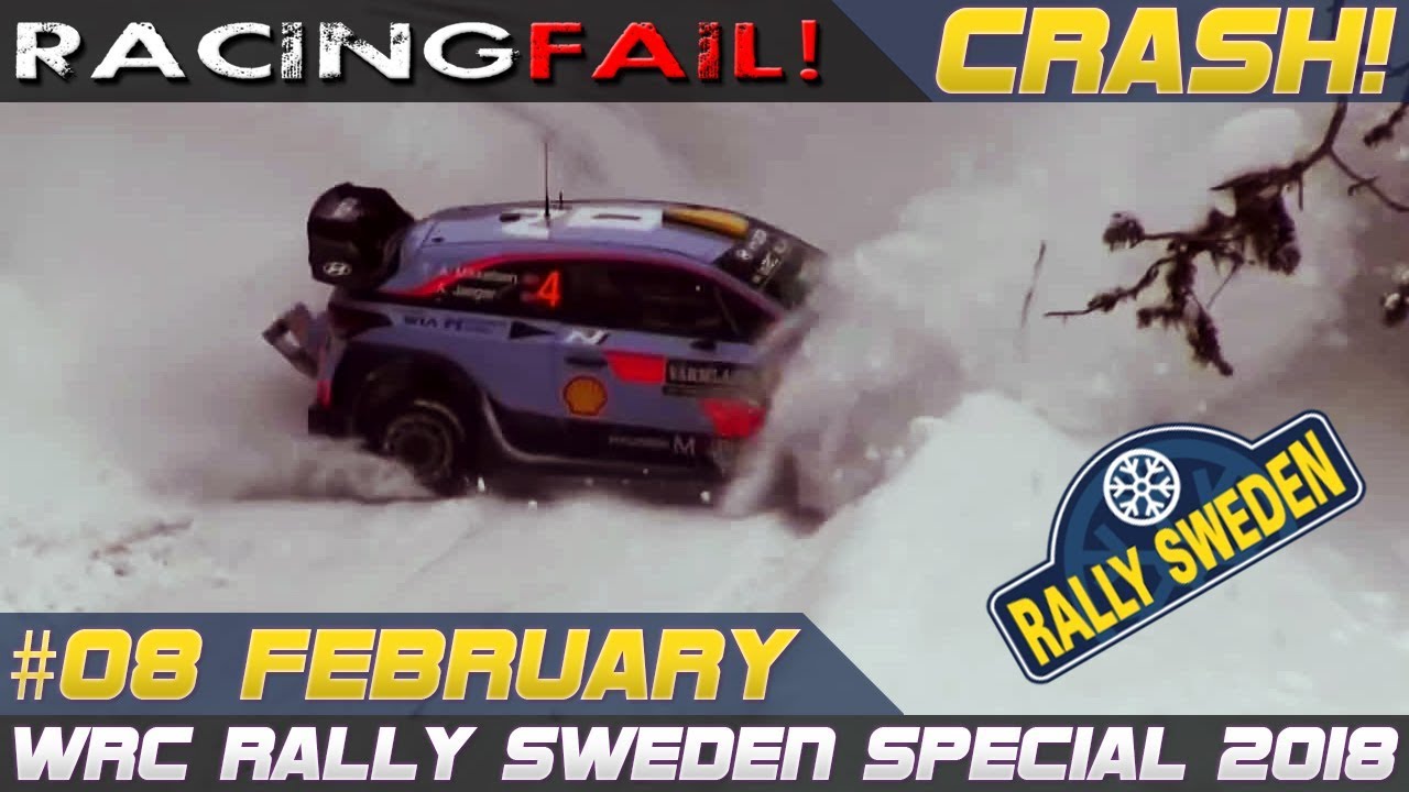Rally Sweden 2018 Special incl. Crash Compilation Week 8 February | RACINGFAIL