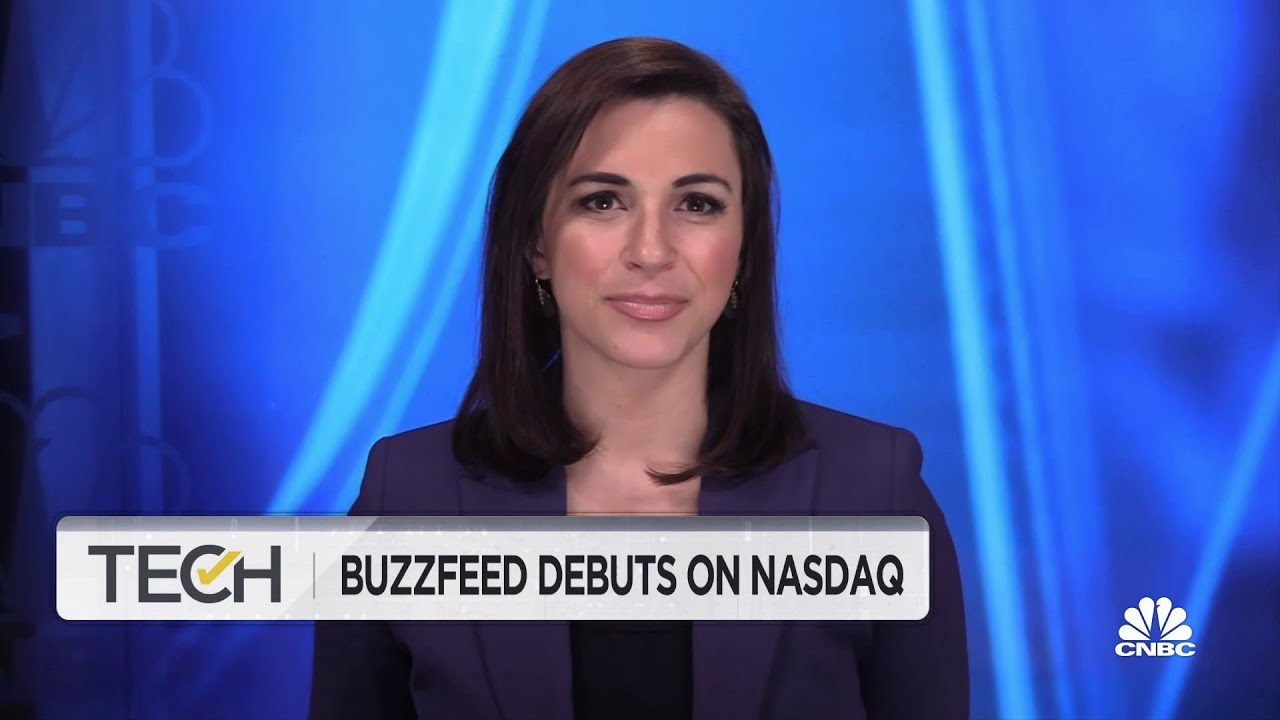 Buzzfeed's shares slump after Nasdaq debut