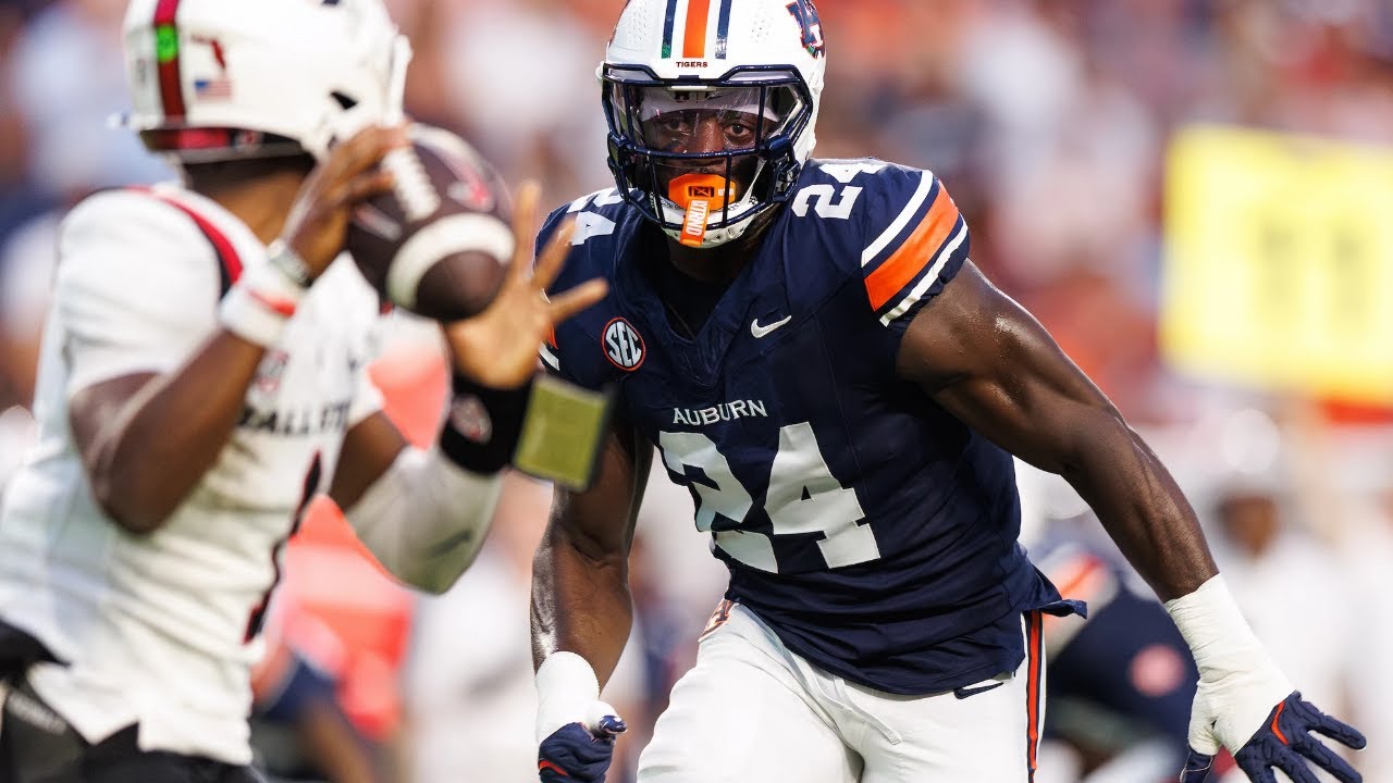 Keyron Crawford | Edge Rusher | 2025 Auburn Highlights | 2026 NFL Draft