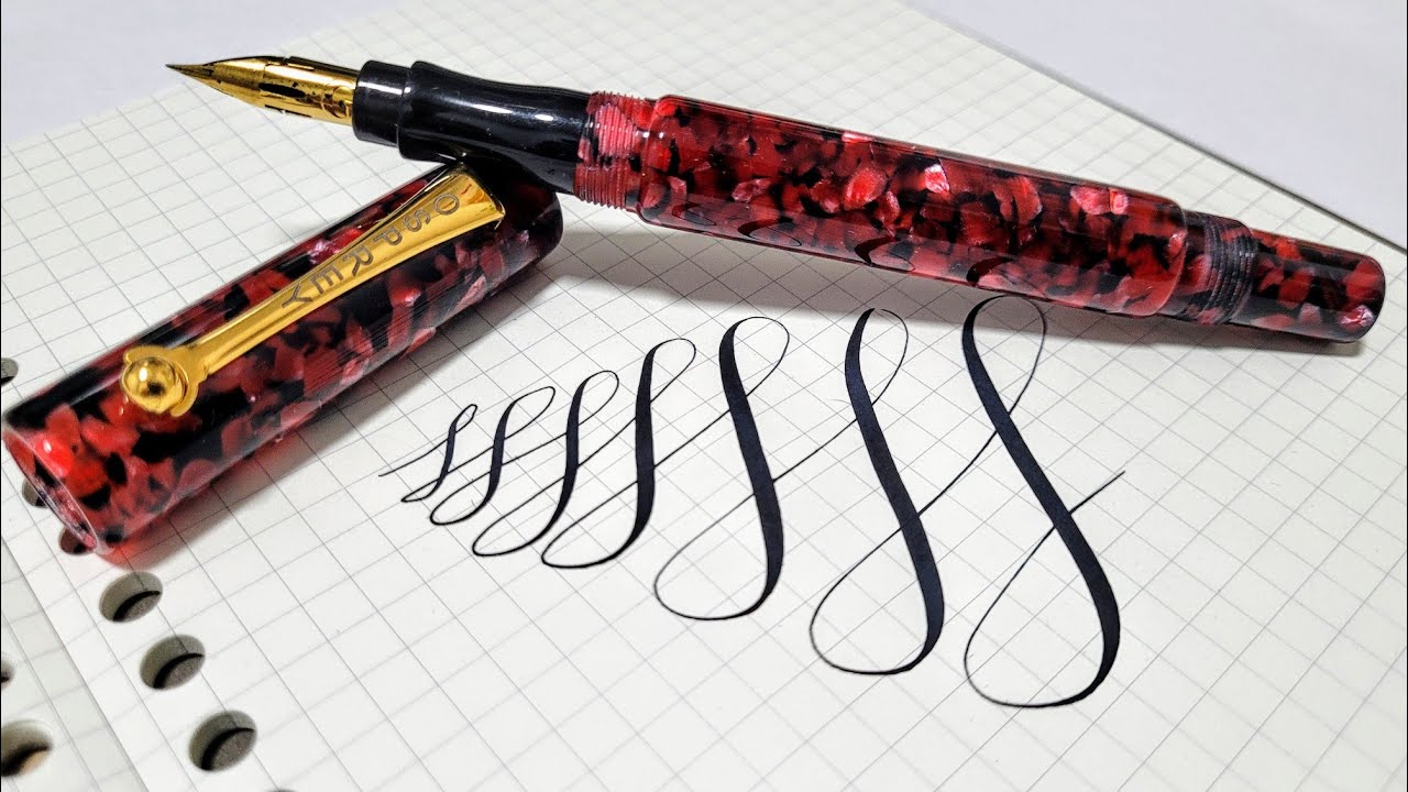 ASMR Writing With Osprey Fountain Pen