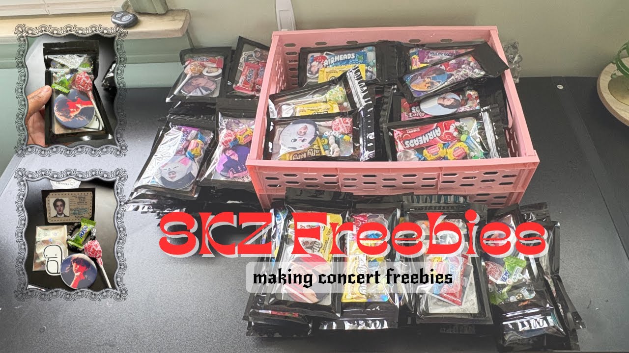 Concert Freebies | Stray kids freebies | dominATE Concert | Aubrea Rosee