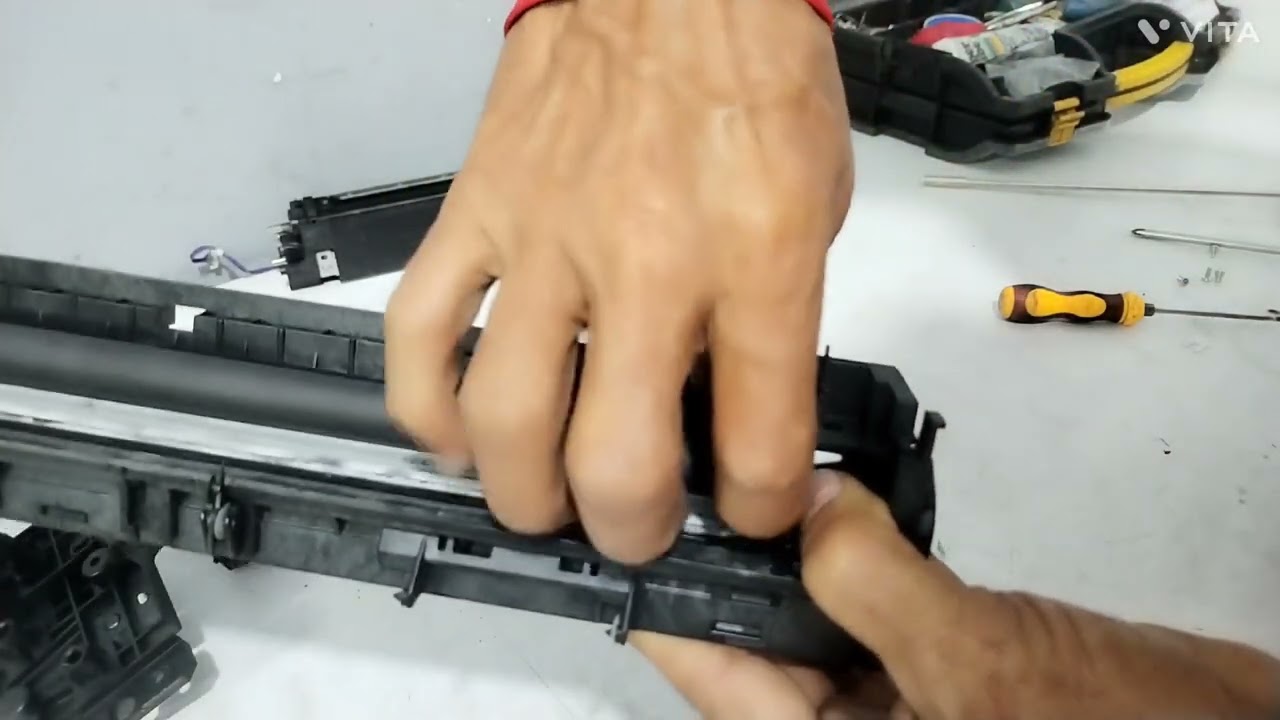 como cambiar cilindro y cuchilla de ricoh MP 3555
