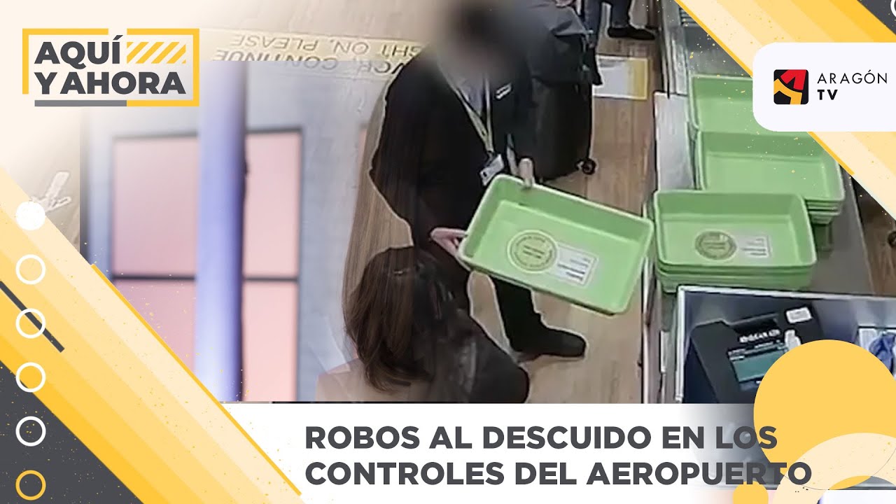 Robos al descuido en los controles del aeropuerto de Barajas