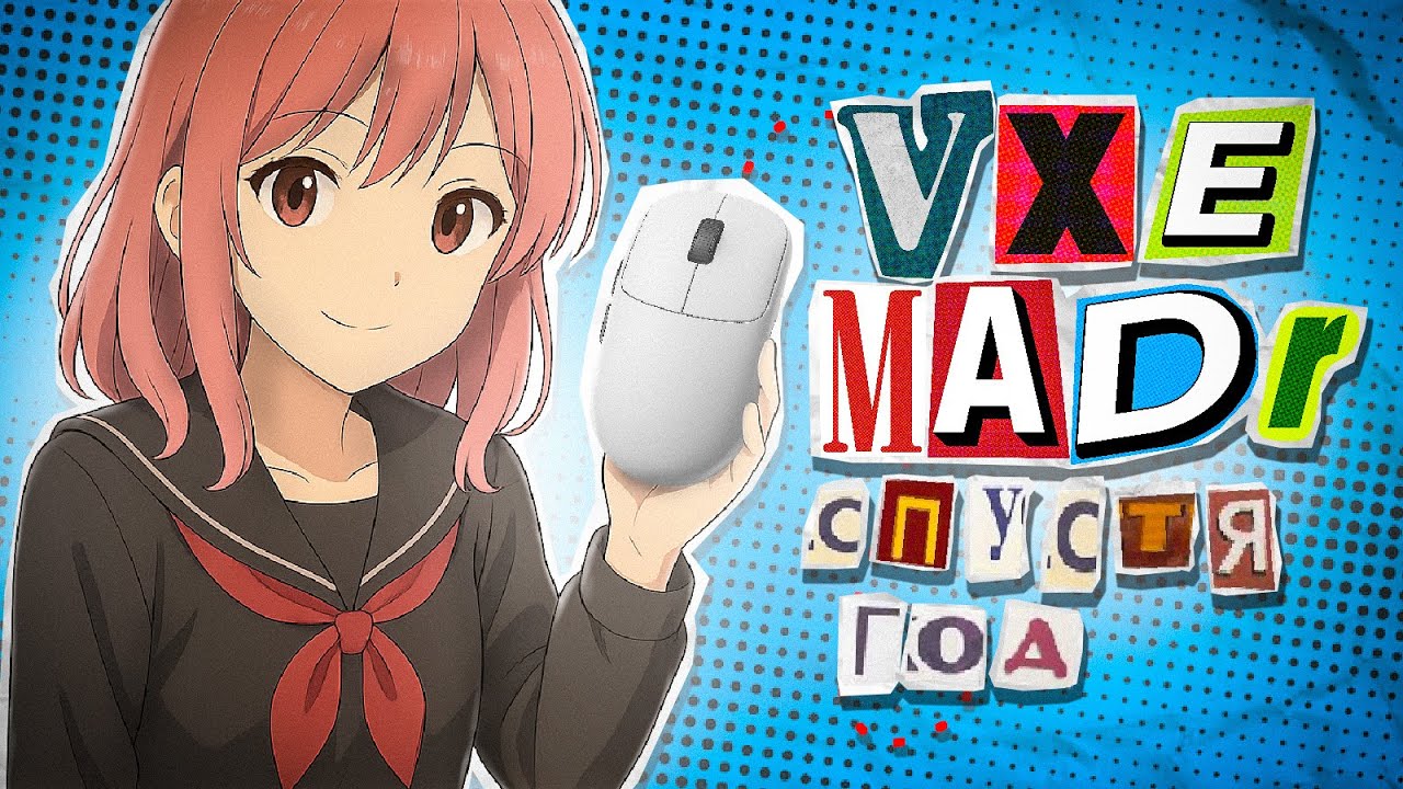 VXE MAD R - Cпустя Год Использования! ЛУЧШАЯ Мышь В 2025?