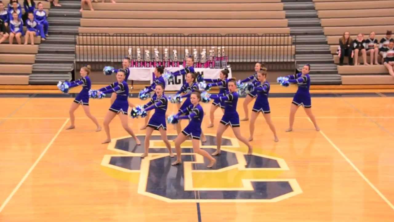 Royal Oak Varsity Dance 2014- 011814 Stoney Creek Competition POM Dance